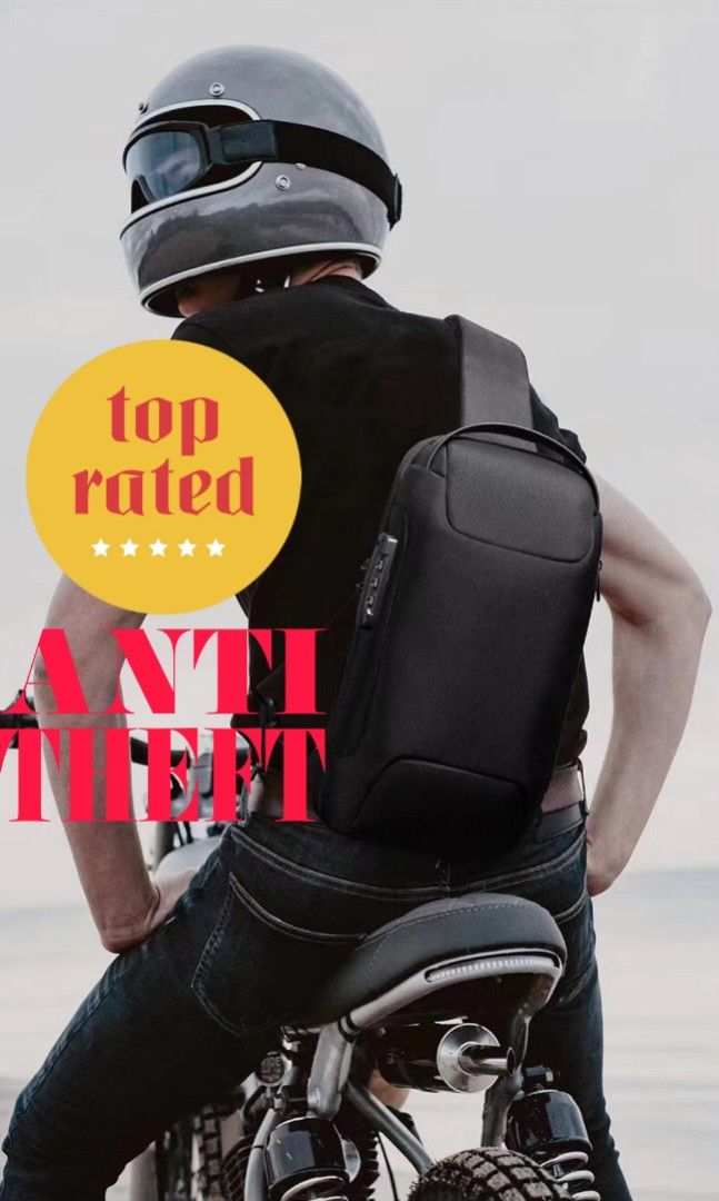 Fashion anti theft shop bag travel waterproof