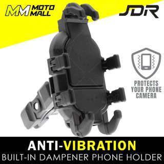 Anti-Vibration Dampening Phone Mount / Holder for Motorcycles & Scooters