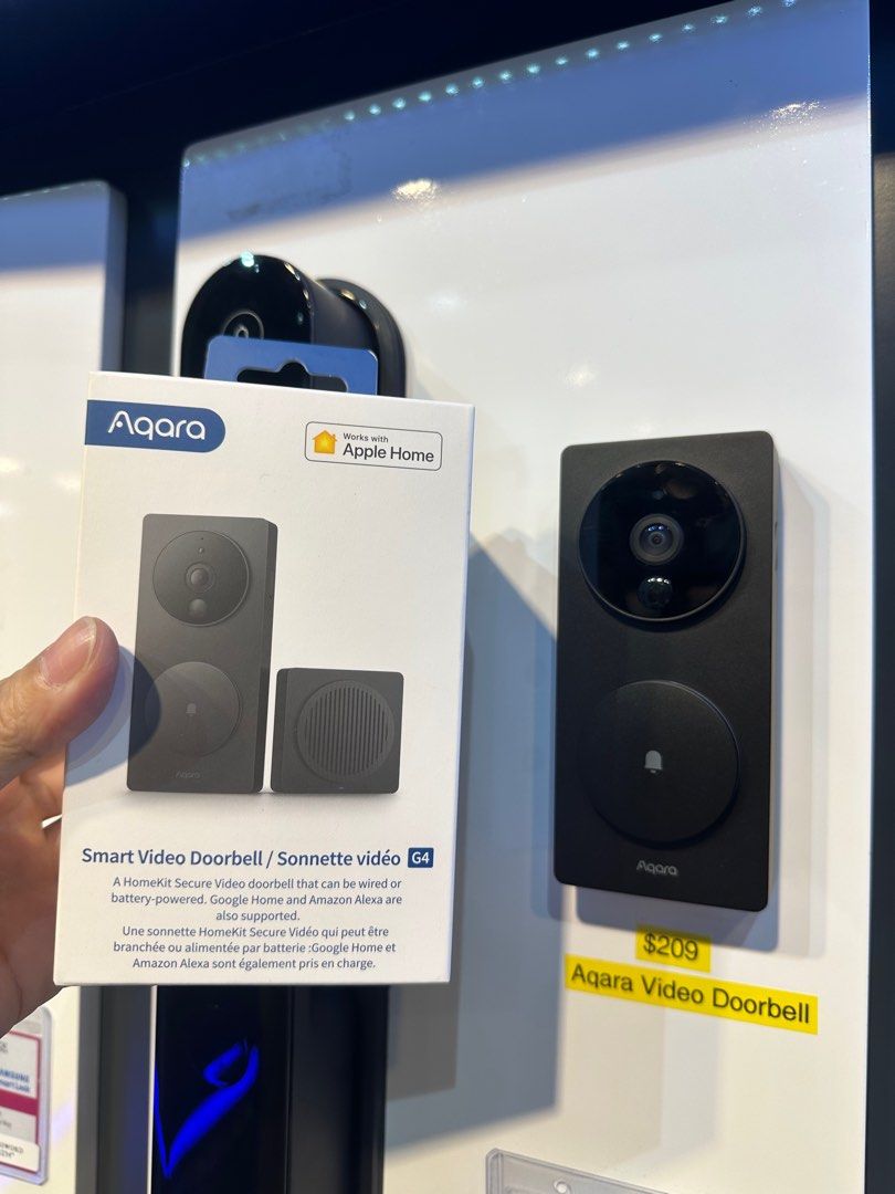 Aqara Smart Video Doorbell G4 Aqara Singapore, Furniture & Home Living
