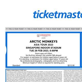 Arctic Monkeys Cat 1 Standing Pen A