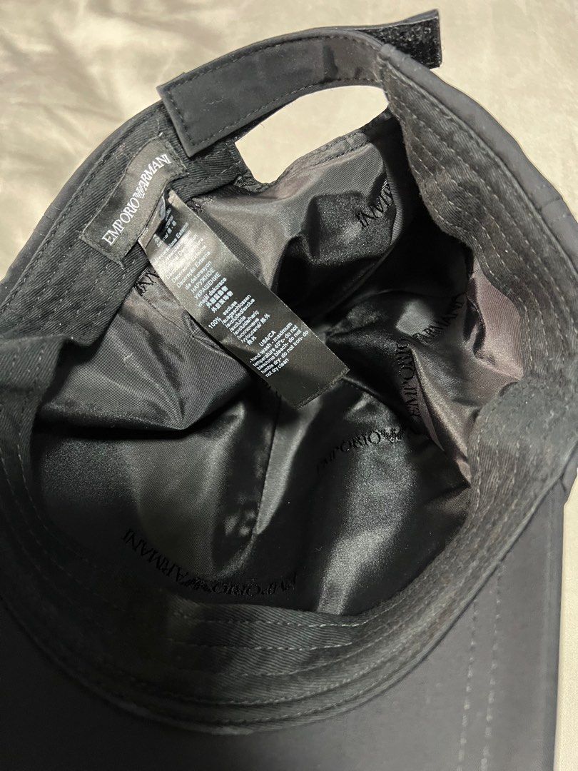 Emporio Armani black cap, Men's Fashion, Watches & Accessories, Caps & Hats  on Carousell