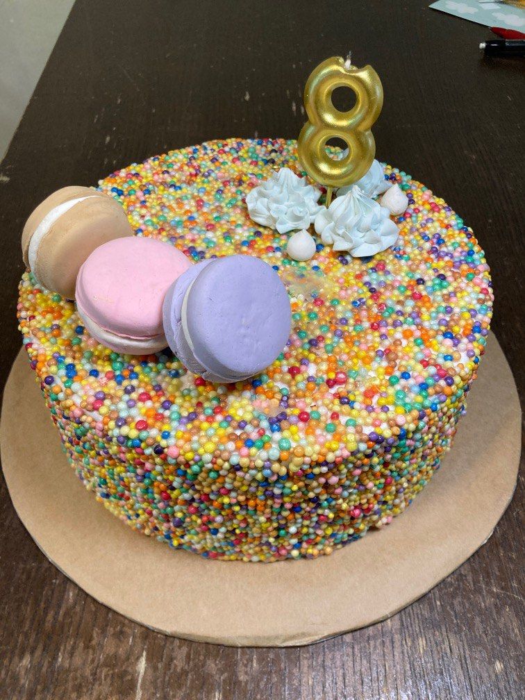 2x Creative Small Realistic Cake Prop False Cake Ornament Fake Dessert |  eBay