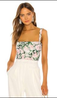 Atoir The Mia Bodysuit Chateau Rose Print Floral
