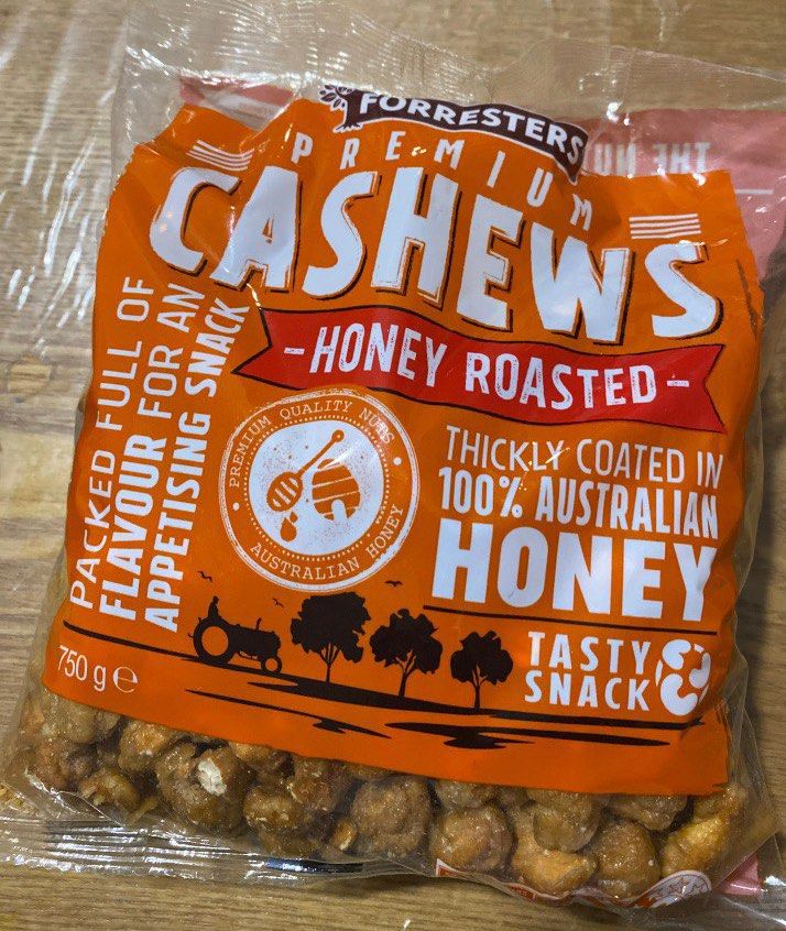 Australia Forrester Premium Honey Roasted Cashew, Food & Drinks, Other