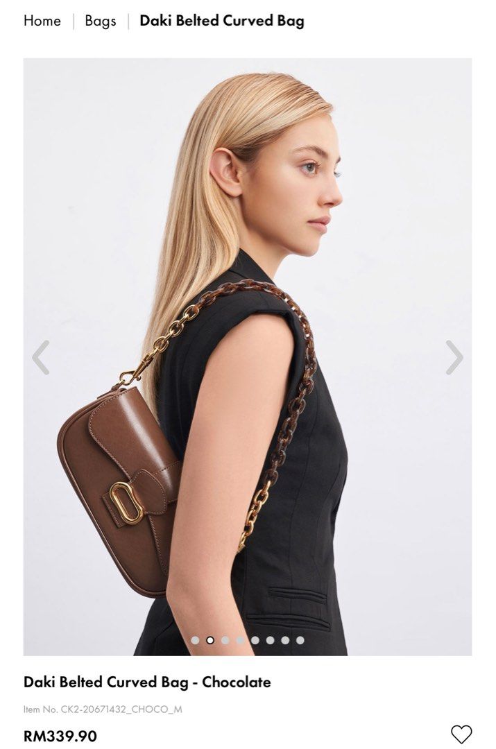 Authentic charles and top keith bags