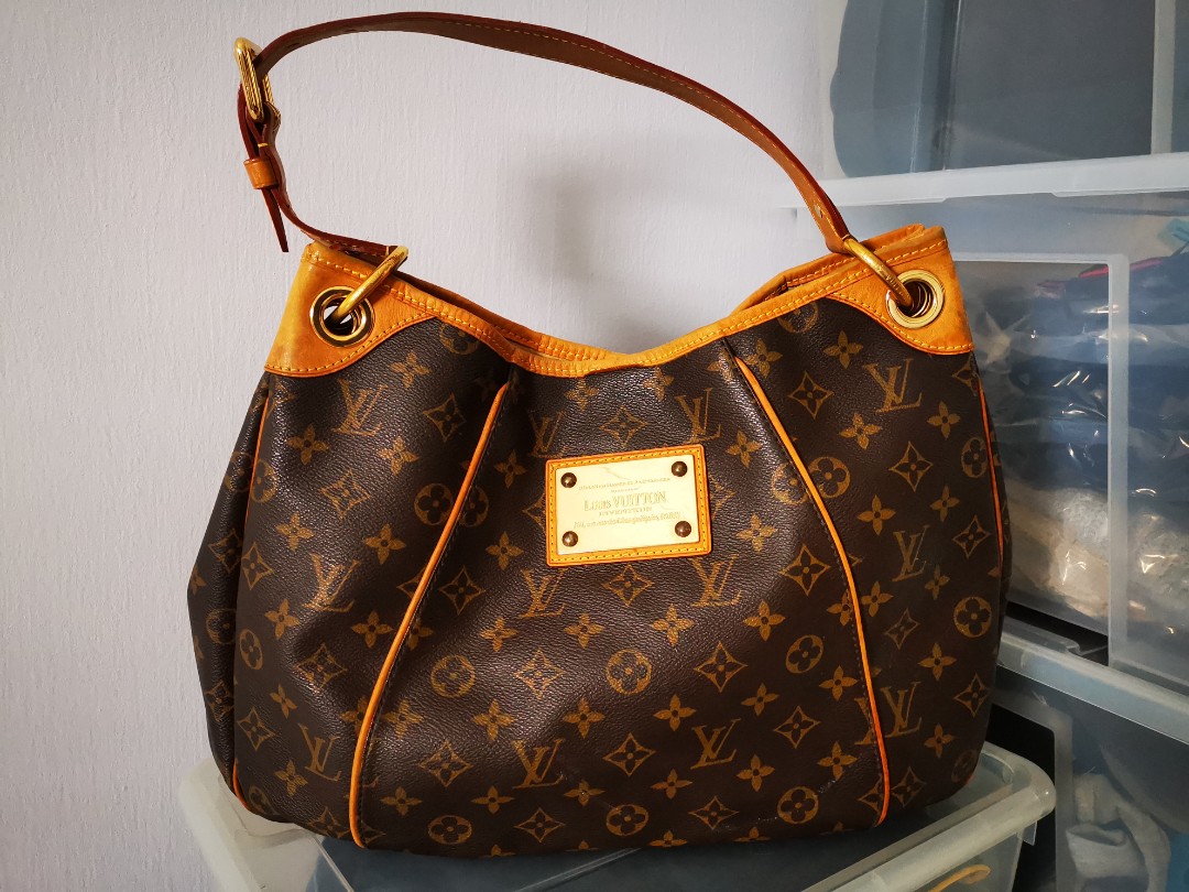 Louis Vuitton Discontinued Monogram Galleria GM Tote Bag at