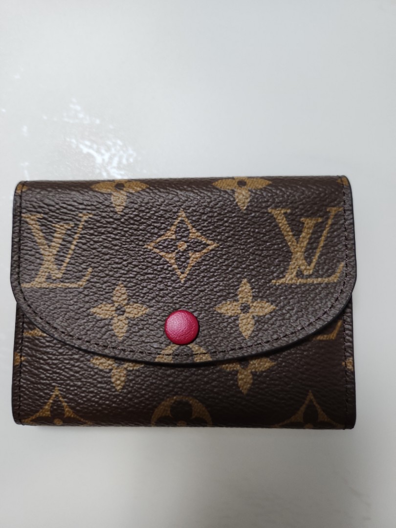 Louis Vuitton Monogram Rosalie Coin Purse Fuchsia 601302