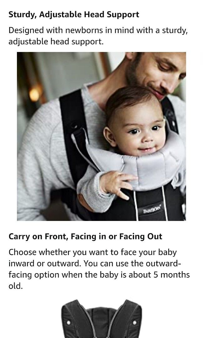 Baby Bjorn Miracle Baby Carrier