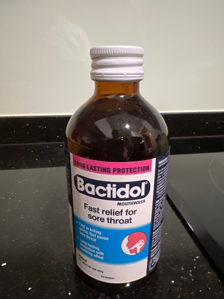 Bactidol Mouthwash, Beauty & Personal Care, Oral Care on Carousell