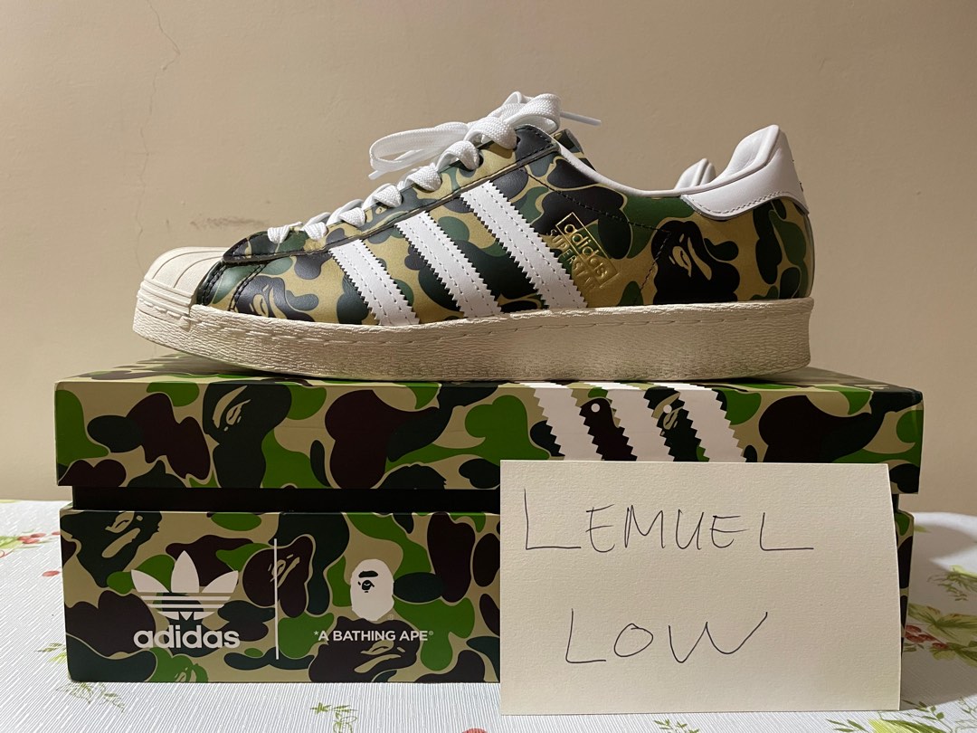 BAPE x Superstar 80s “ABC Camo”