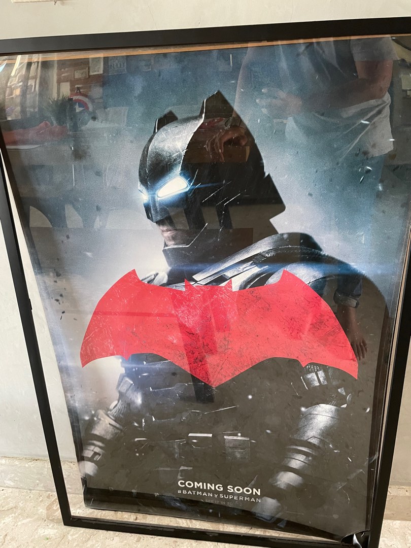 Batman Poster, Furniture & Home Living, Home Decor, Other Home Decor on  Carousell