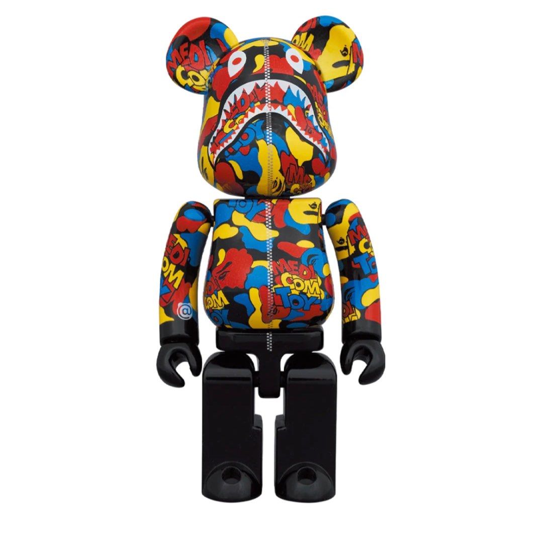 BE@RBRICK 超合金MEDICOM TOY CAMO SHARK 日版Japan version, 興趣及