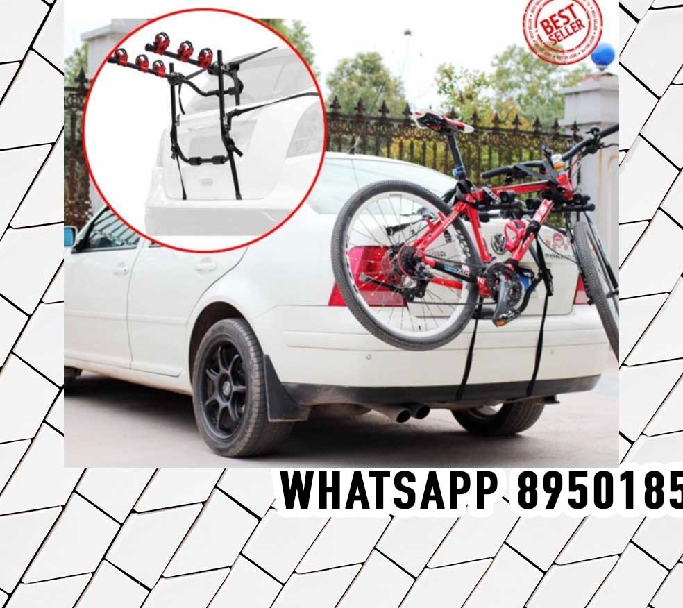 Bicycle Rack Three Bike Carrier Car Rear mtb 16 20 24 26 27.5 29
