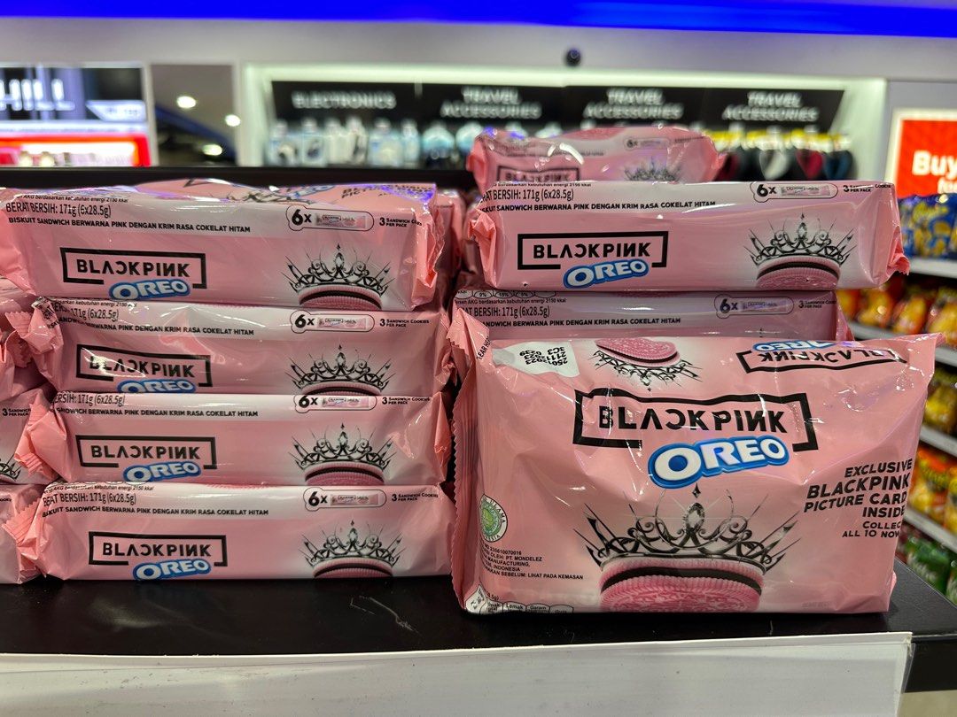 BLACKPINK OREO X 3 BOXES, Food & Drinks, Local Eats on Carousell