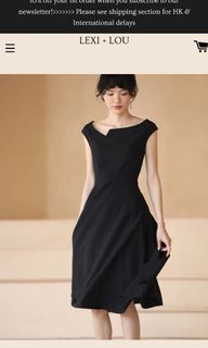 BN OL office work dinner dnd black dress lexiandlou