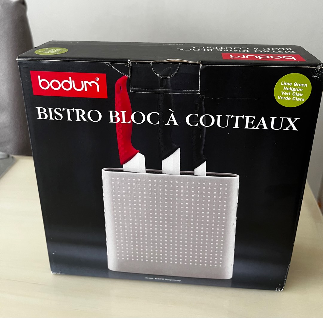 Bodum bistro universal knife block, Furniture & Home Living