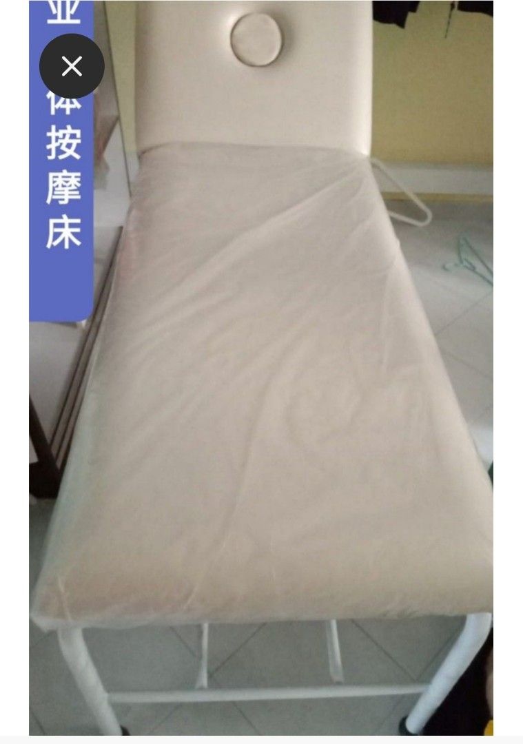 Body Massage Bed with stool, Health & Nutrition, Massage Devices on