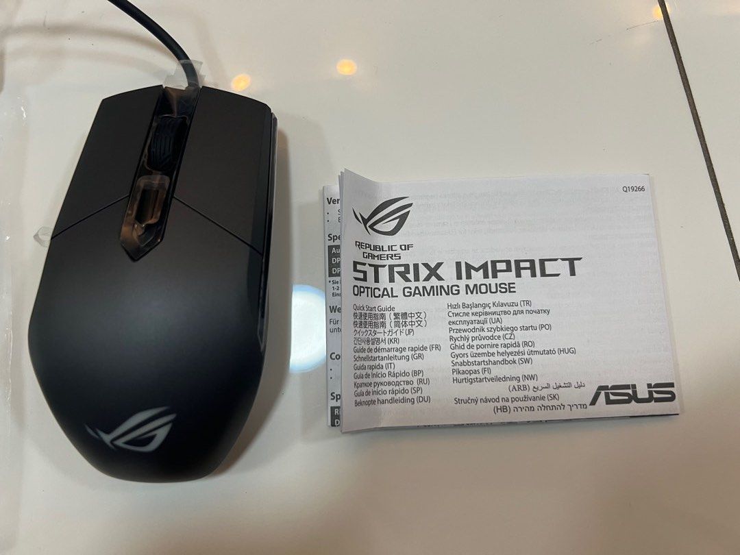 Brand New ROG OPTICAL GAMING MOUSE (Category: Mouse & Mousepads) located in Makati City. Submitted by healthyoptions (Listing ID 1217237144, Image 1). Description: Brand New RFS: upgrade.