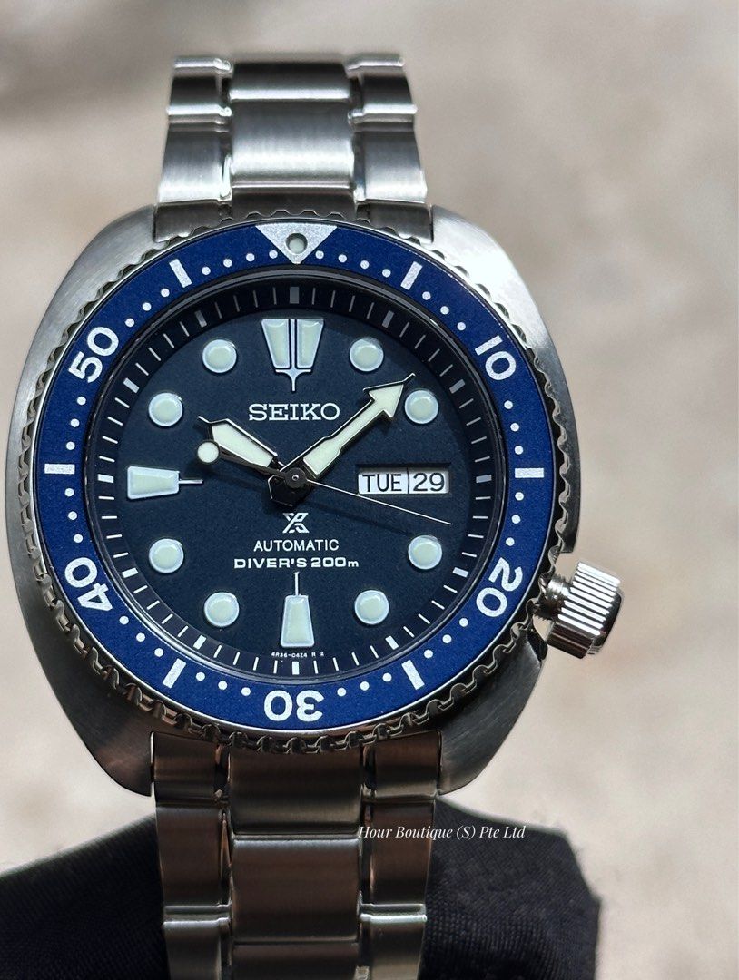 Brand New Seiko Prospex Blue Dial Turtle 🐢 Men's Automatic Divers Watch  SRPE89K1, Men's Fashion, Watches & Accessories, Watches on Carousell