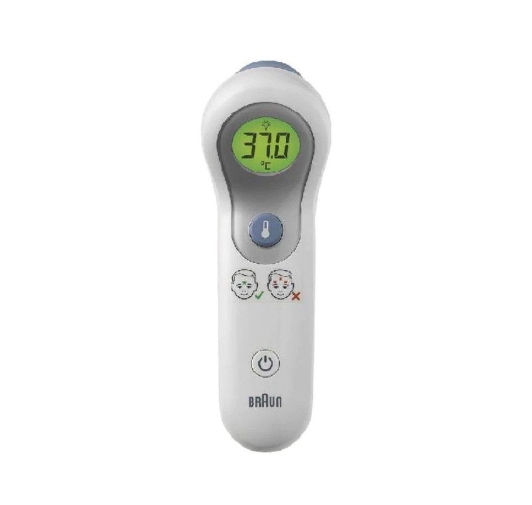 Braun Forehead Thermometer, Health & Nutrition, Thermometers on Carousell