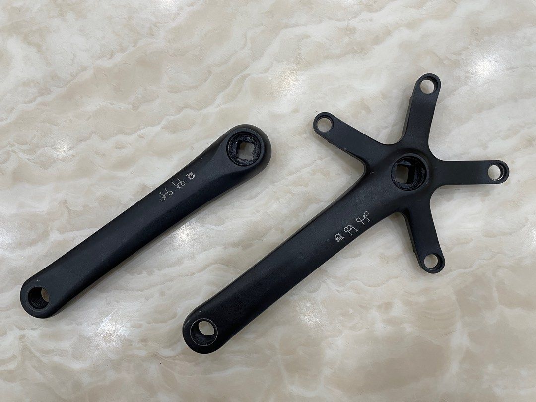 Brompton crank arm clearance