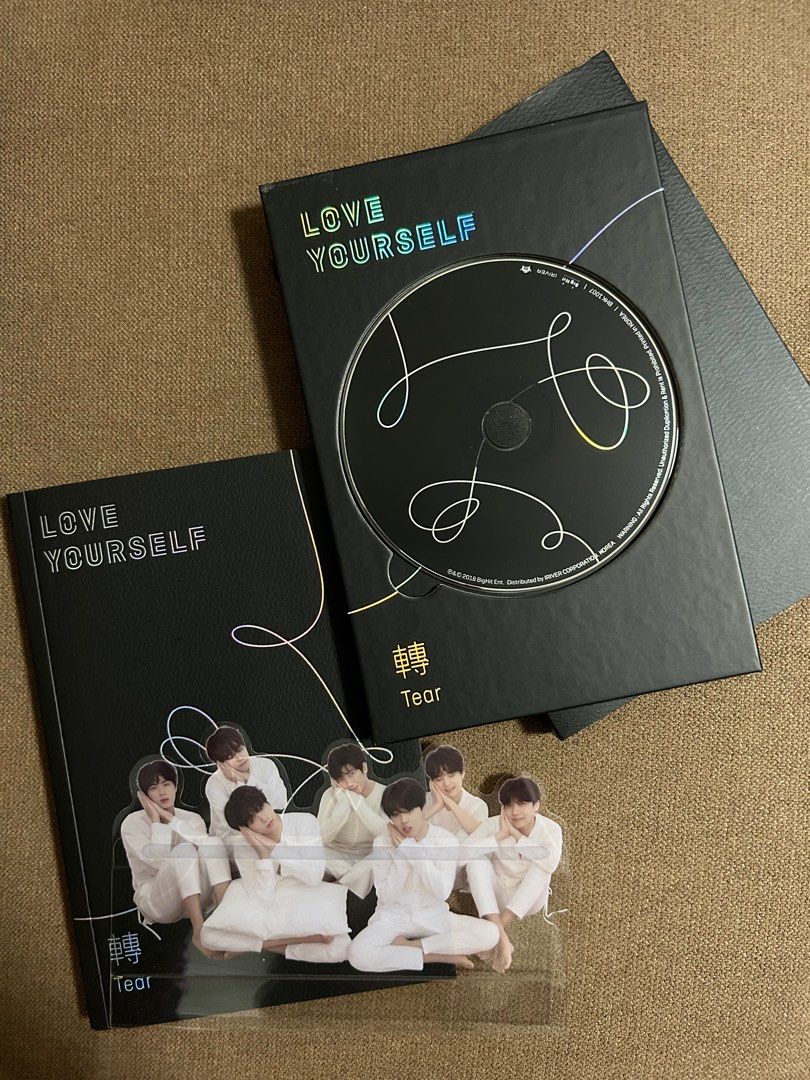 BTS Love Yourself Tear Album (Category: K-Wave Merchandise) located in Pasig City. Submitted by shopmaycab (Listing ID 1217260737, Image 1). Description: No photocard, album only.