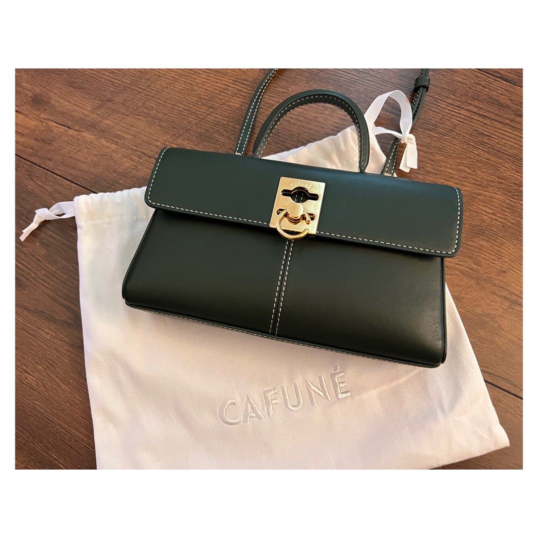 Cafuné Stance Wallet FOREST 墨綠色, 名牌, 手袋及銀包- Carousell