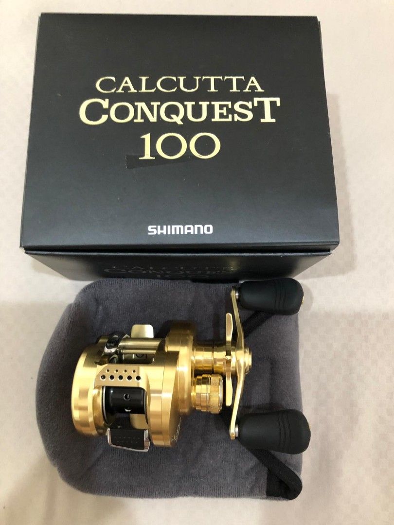 SHIMANO CALCUTTA CONQUEST 100 ゴールド SHIMANO CALCUTTA CONQUEST 100 ゴールド