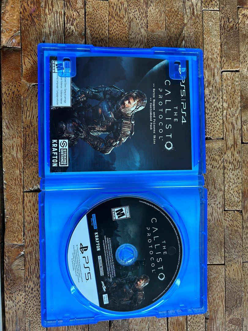 The Callisto Protocol - Day One Edition - Sony PlayStation 5 DLC Unused  811949034441