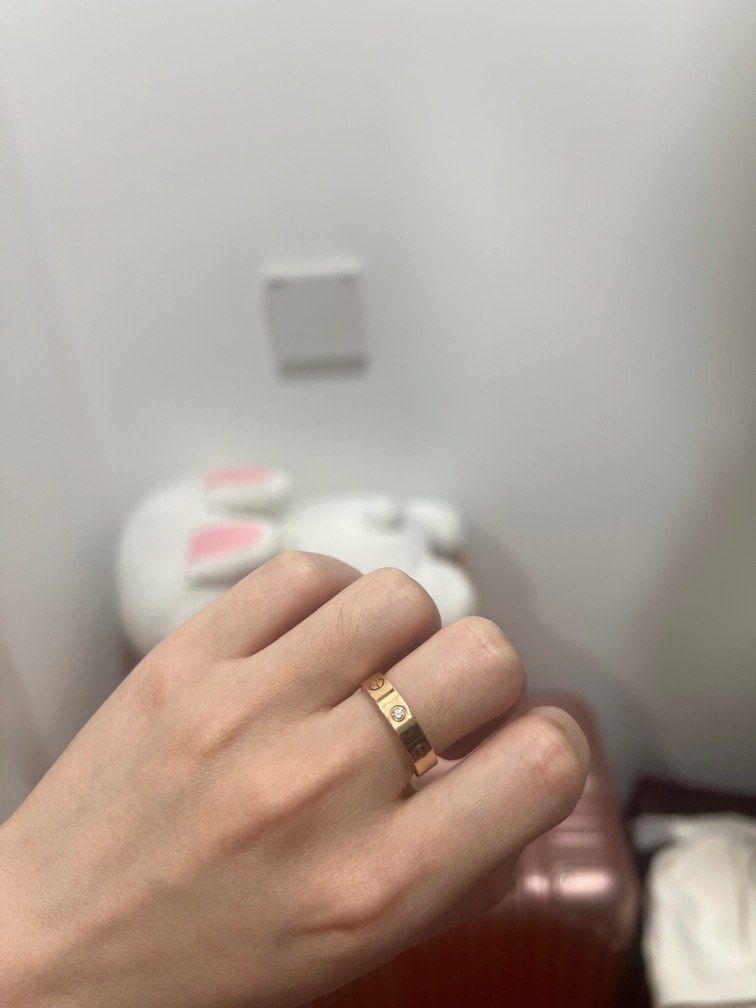 Cartier love ring 2025 4mm