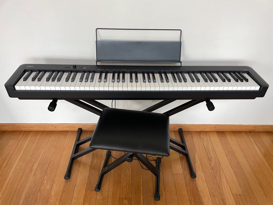 Casio CDPS100 Digital Piano with stand and bench, Hobbies & Toys, Music & Media, Musical