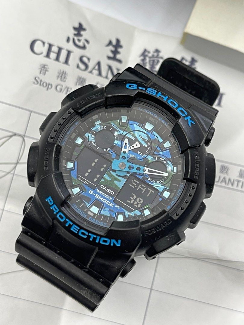 Casio G-SHOCK 有一般使用痕迹！只有單和說明書！盒子比較舊！, 名牌 
