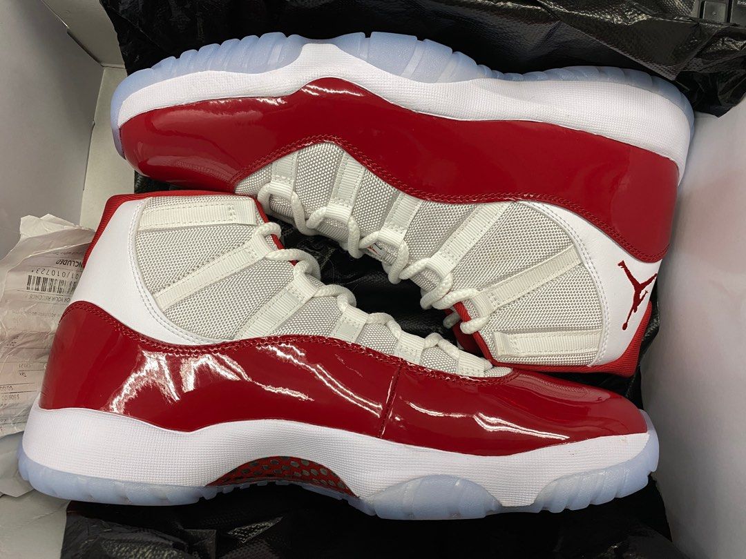 Red cherry clearance jordans