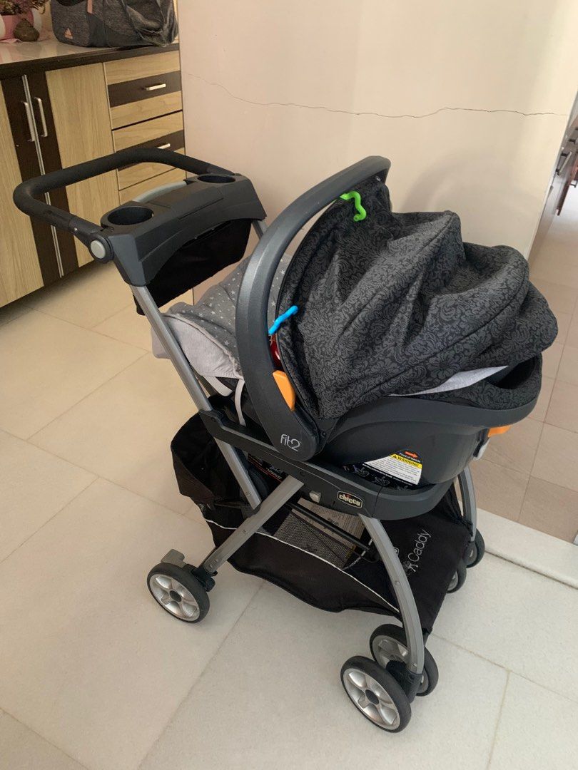 Chicco fit2 stroller frame top