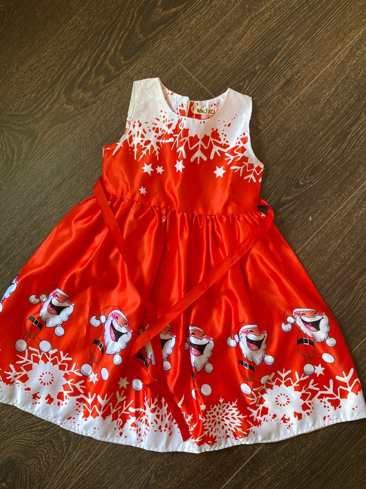 Christmas dress girl size sales 6