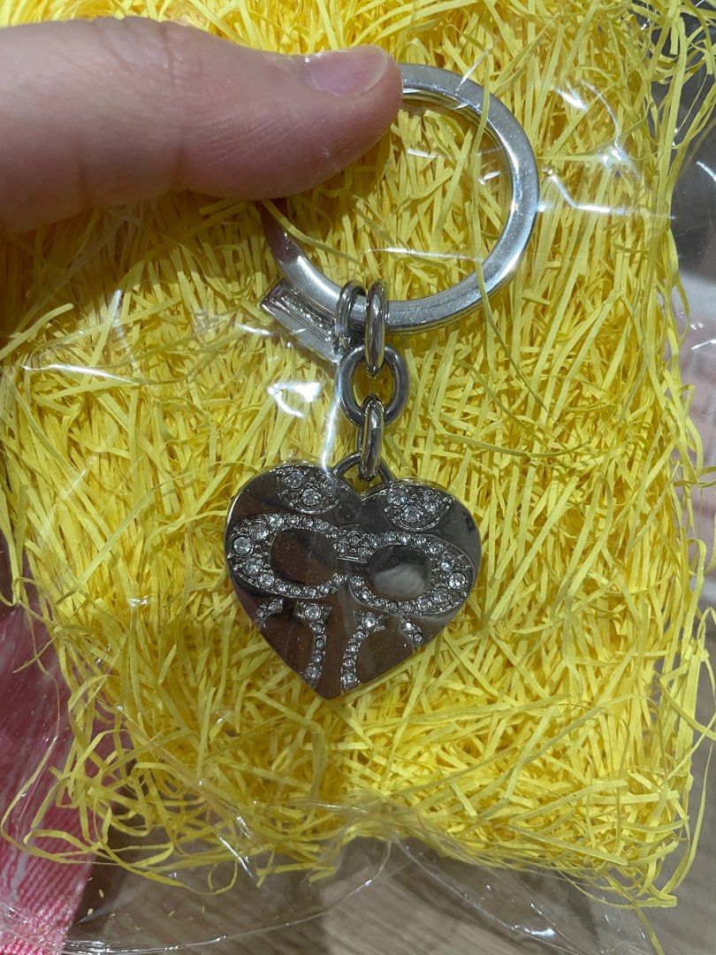 Coach mirror and keychain, Women's Fashion, Watches & Accessories