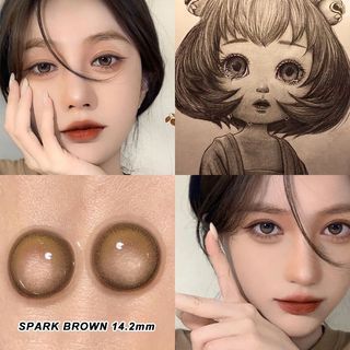 Contact Lens Spark Brown shade