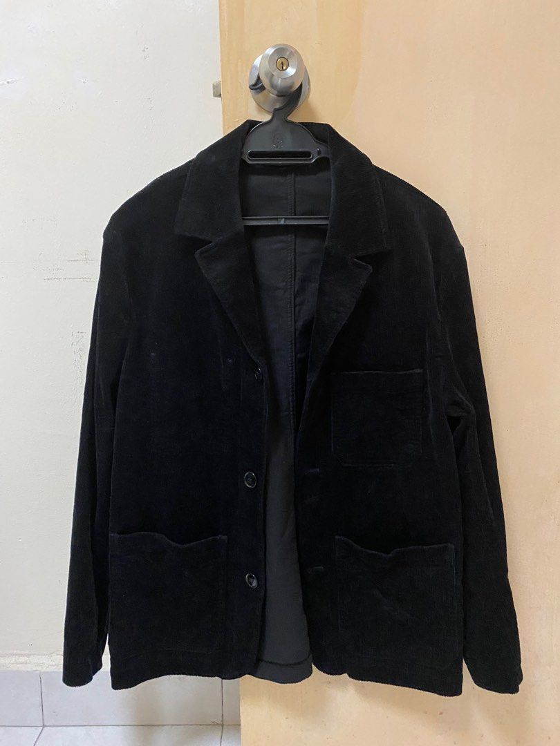 H&m corduroy jacket online mens