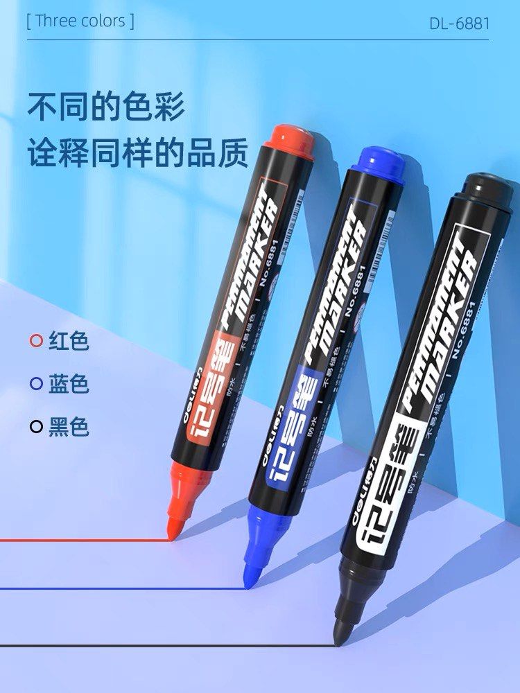 Deli permanent Marker, Hobbies & Toys, Stationery & Craft, Stationery ...