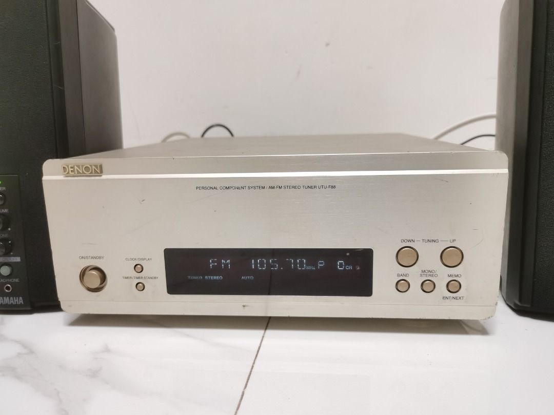 DENON PERSONAL COMPONENT SYSTEM/AM-FM STEREO TUNER UTU-F88, 音響