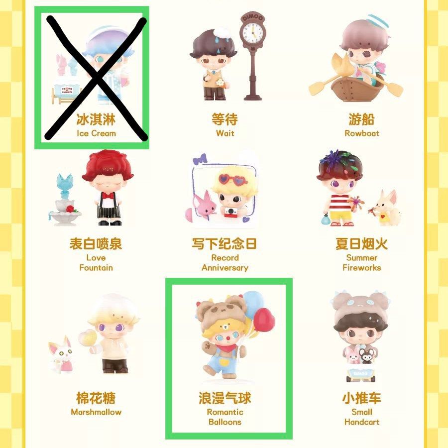 Dimoo Dating Series Rowboat & Wait POP MART, Hobbies & Toys, Toys ...