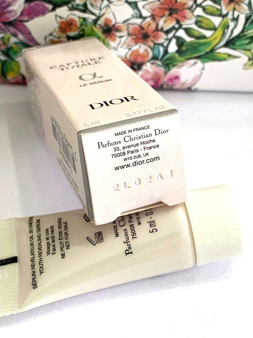 Dior Miniature Lipstick, Miss Dior Blooming Bouquet and Capture Totale