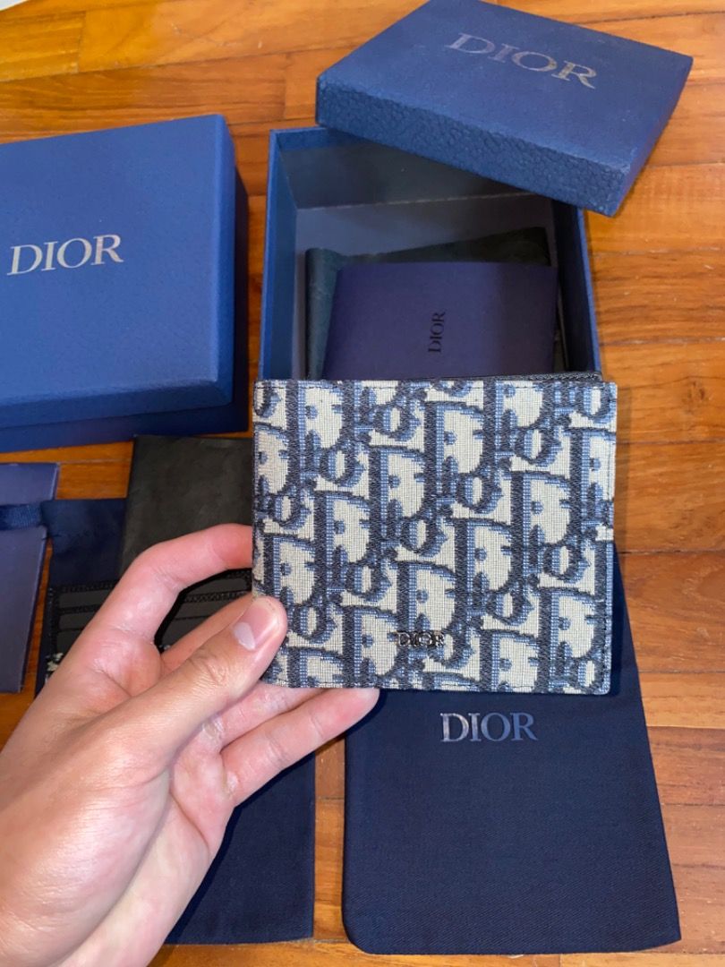 Dior wallet / Dior cardholder / Dior oblique wallet / Dior oblique cardholder, Men's Fashion