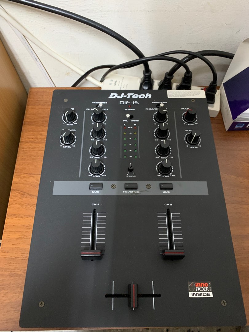 DJ-Tech DIF-1S 混音器, 耳機及錄音音訊設備, 其他音響配件及設備在