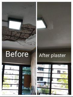 Door & door frame, window frame, metal gate painting / hdb, condo,cafe shop,landed house painting /Toilet and kitchen epoxy / toilet pipe painting / full plastering, touched up plaster / varnished / wall paper remove etc