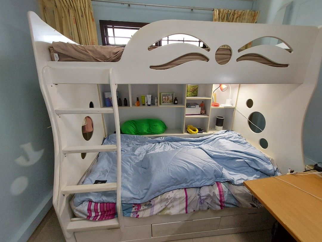 Double Decker Bed Frame for sale, Furniture & Home Living, Furniture