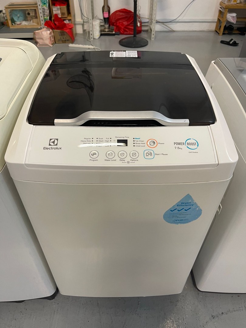 Electrolux 7.5Kg Top Load Washing Machine ( EWT754XW ), TV & Home