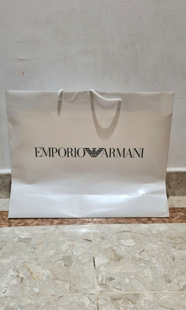 Emporio Armani Paper Bag | Gift Bag, Luxury, Accessories on Carousell