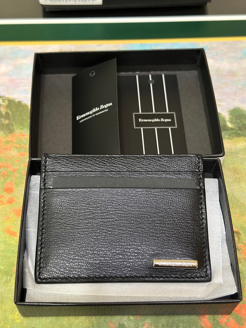Ermenegildo Zegna Card Holder, Men's Fashion, Watches & Accessories