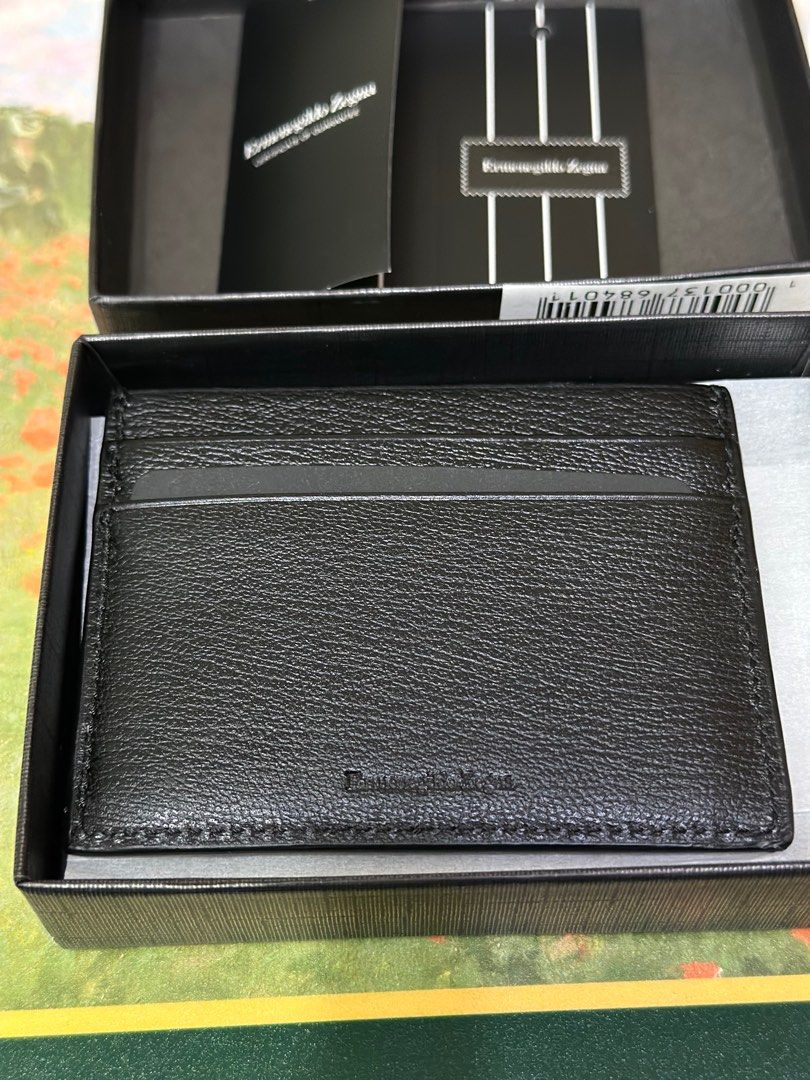 Ermenegildo Zegna Card Holder, Men's Fashion, Watches & Accessories